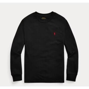 Polo Ralph Lauren Cotton Jersey Long-Sleeve Tee Red Pony 3XL Tall